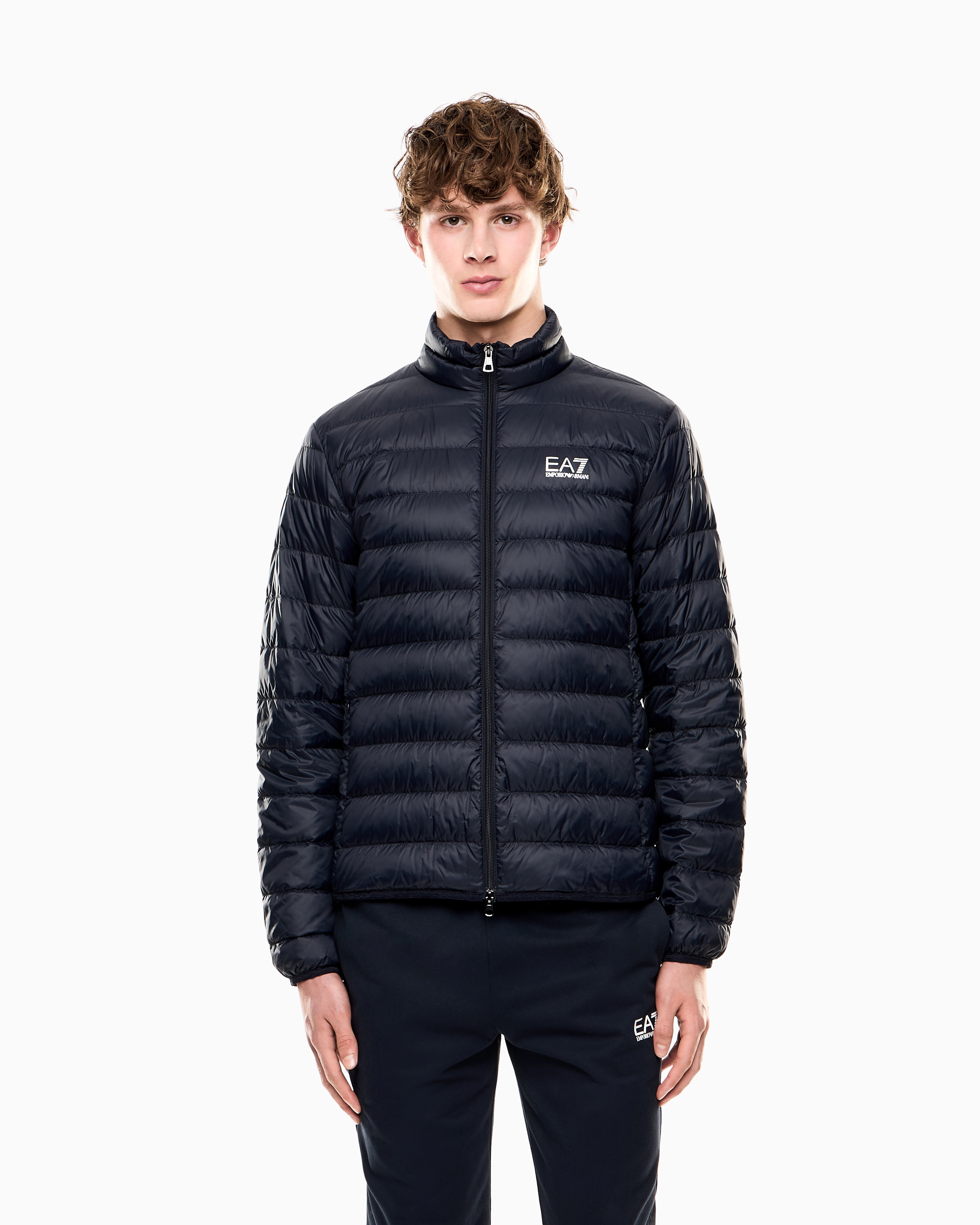 EA7 Core Identity packable down jacket