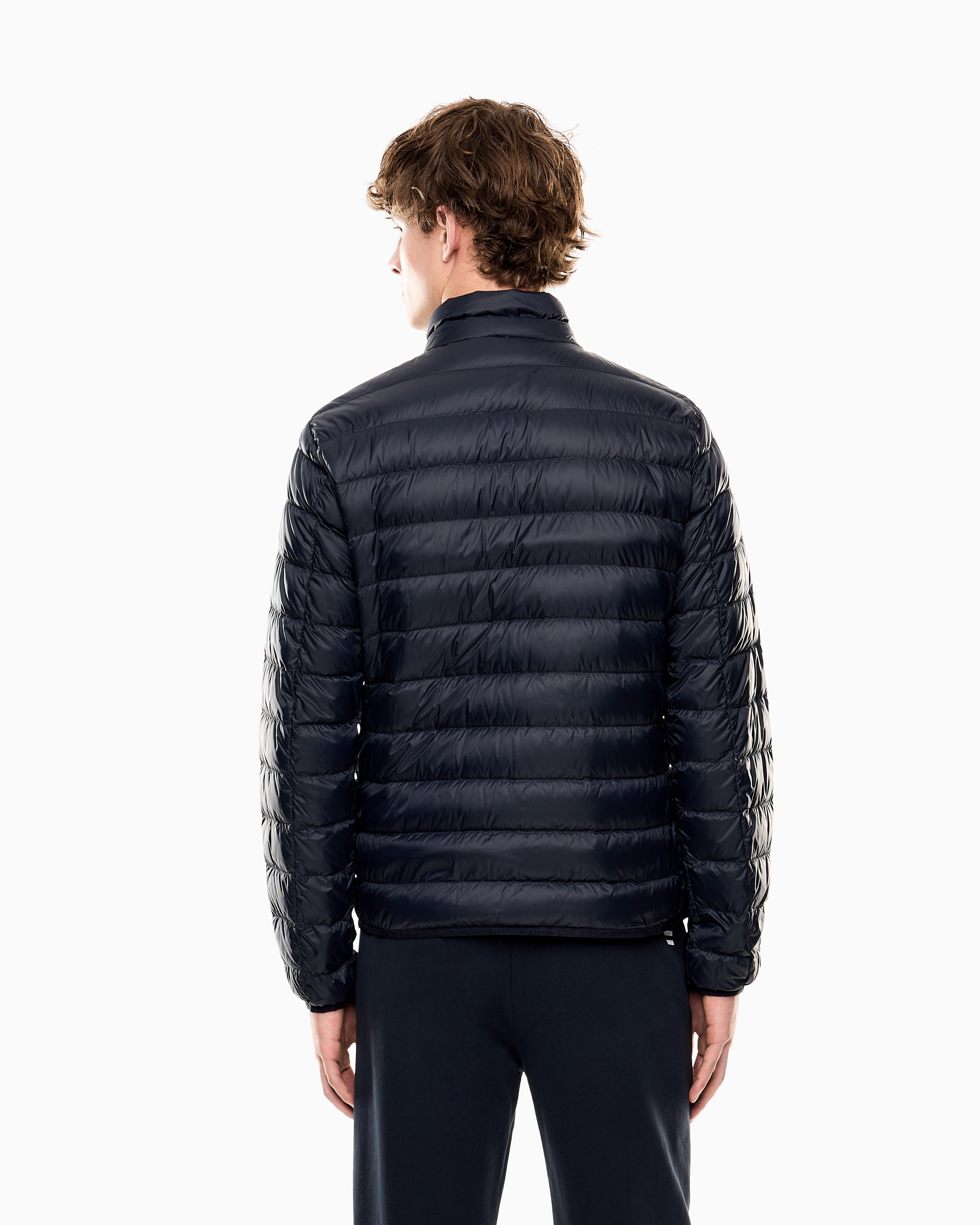 EA7 Packable down jacket with front zip Core Identity