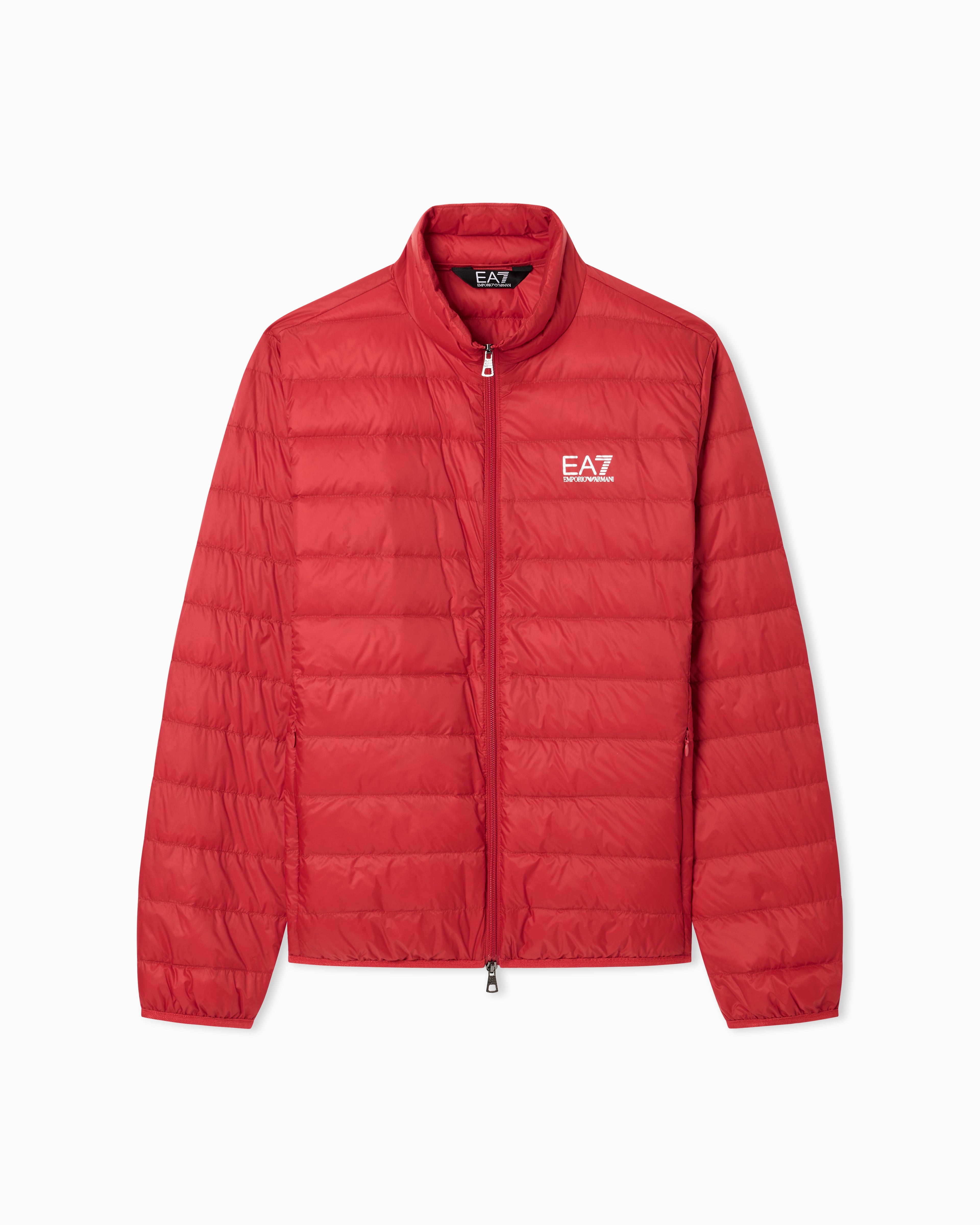 EA7 Packable down jacket with front zip Core Identity