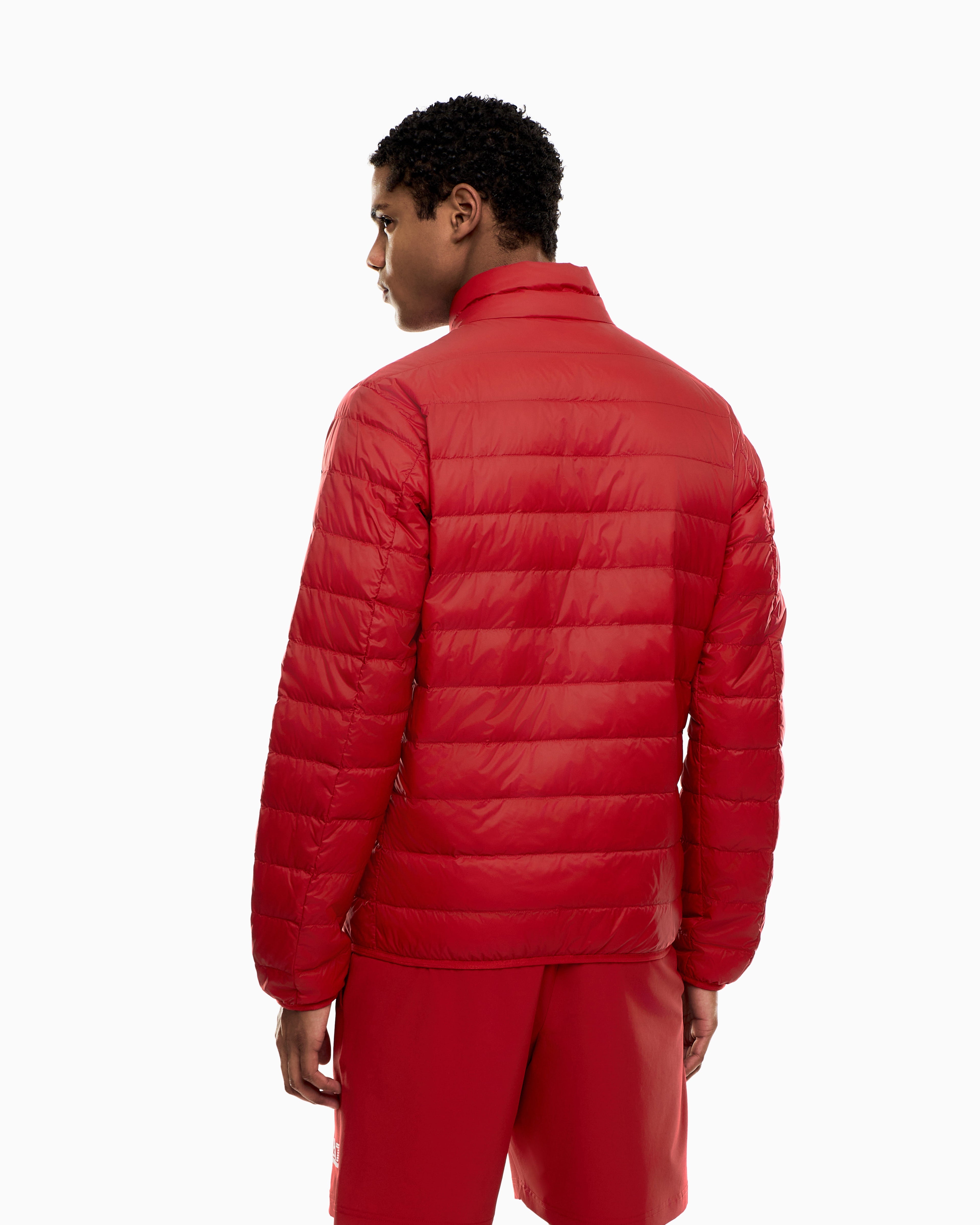 EA7 Packable down jacket with front zip Core Identity