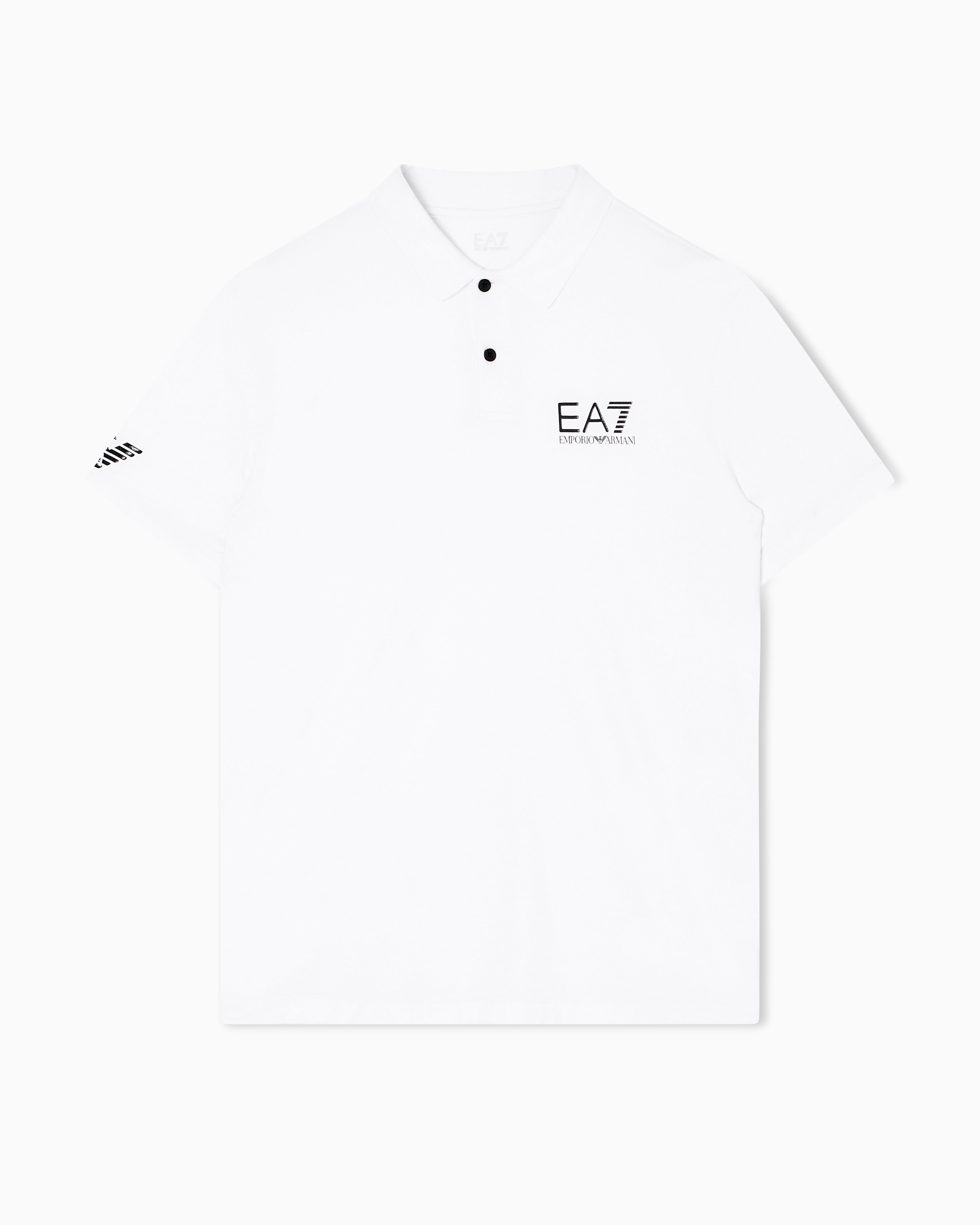 EA7 Ventus7 polo in technical fabric Tennis Pro
