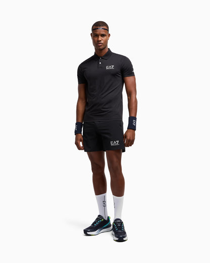 EA7 Tennis Pro polo shirt in VENTUS7 technical fabric