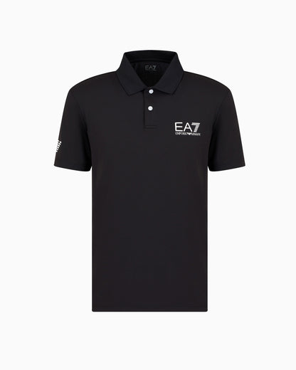 EA7 Tennis Pro polo shirt in VENTUS7 technical fabric