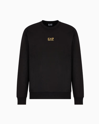 EA7 Core Identity cotton crew-neck sweatshirt