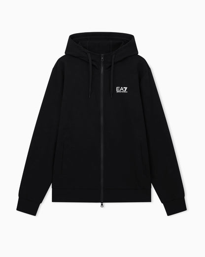 EA7 Fleece sweatshirt Core Identity in cotton with a chest logo