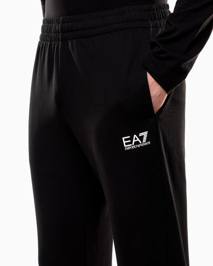 EA7 Core Identity cotton jogger pants