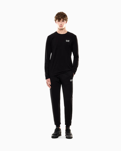 EA7 Core Identity cotton jogger pants