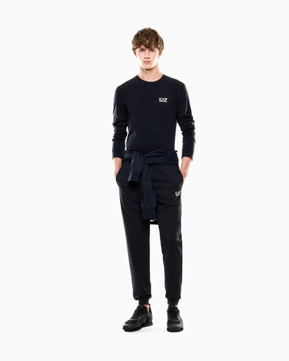 EA7 Core Identity cotton jogger pants
