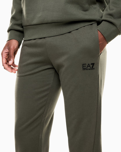 EA7 Core Identity cotton jogger pants