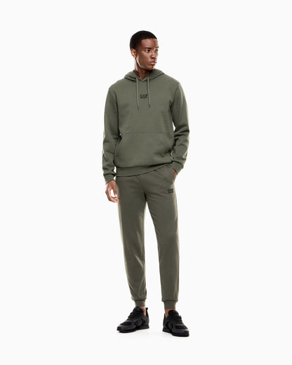 EA7 Core Identity cotton jogger pants