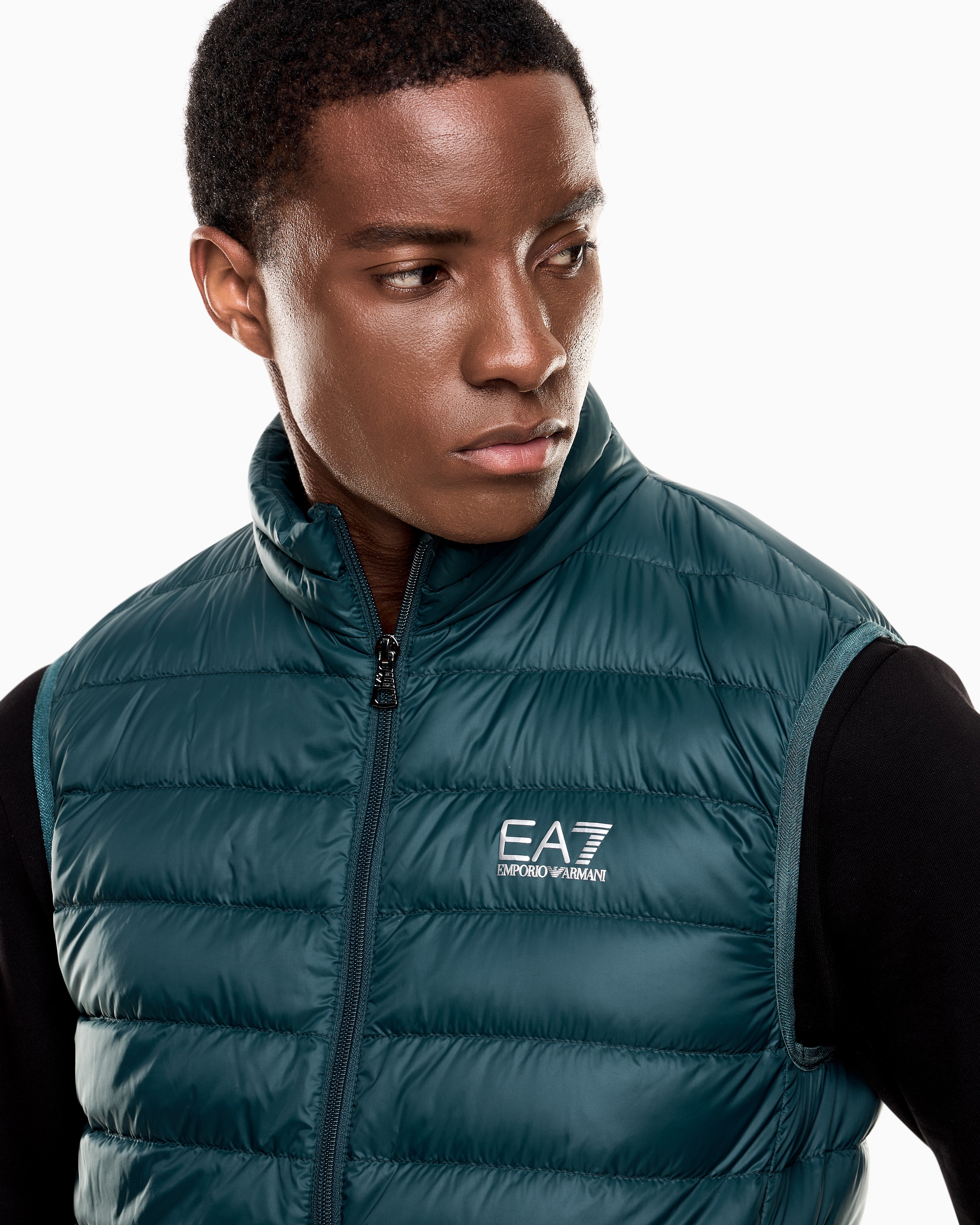 EA7 ASV Core Identity packable gilet