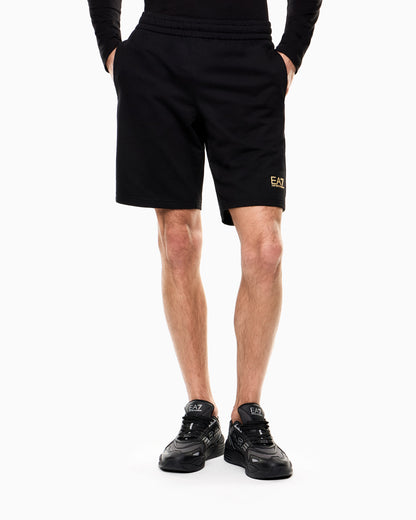 EA7 Core Identity cotton shorts