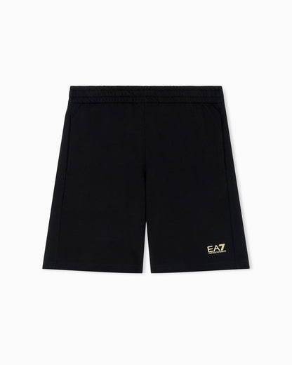 EA7 Core Identity cotton shorts