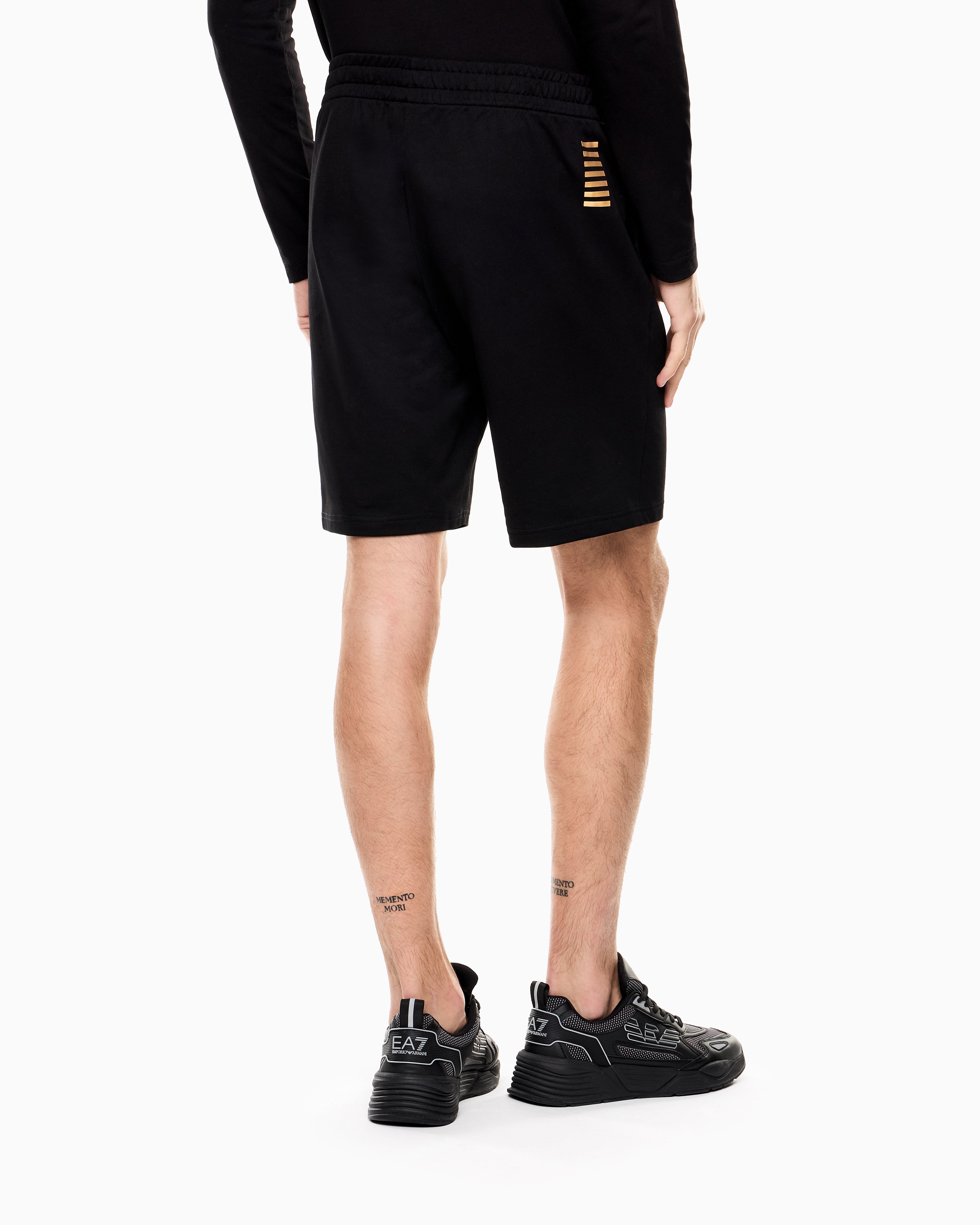 EA7 Core Identity cotton shorts