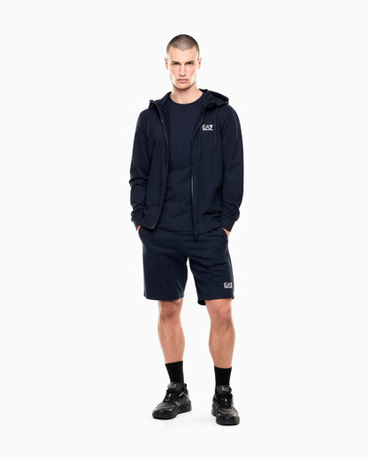 EA7 Core Identity cotton shorts