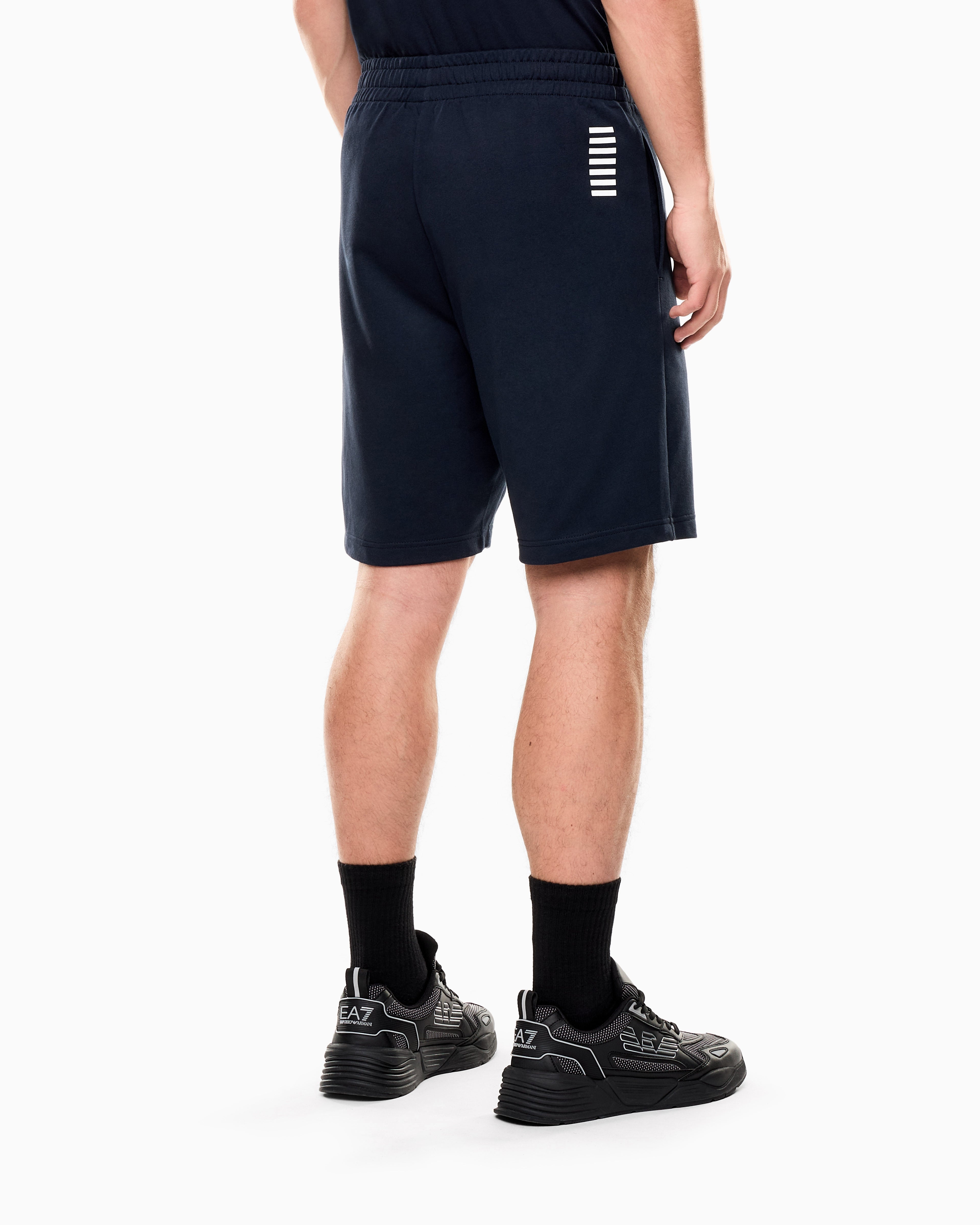 EA7 Core Identity cotton shorts