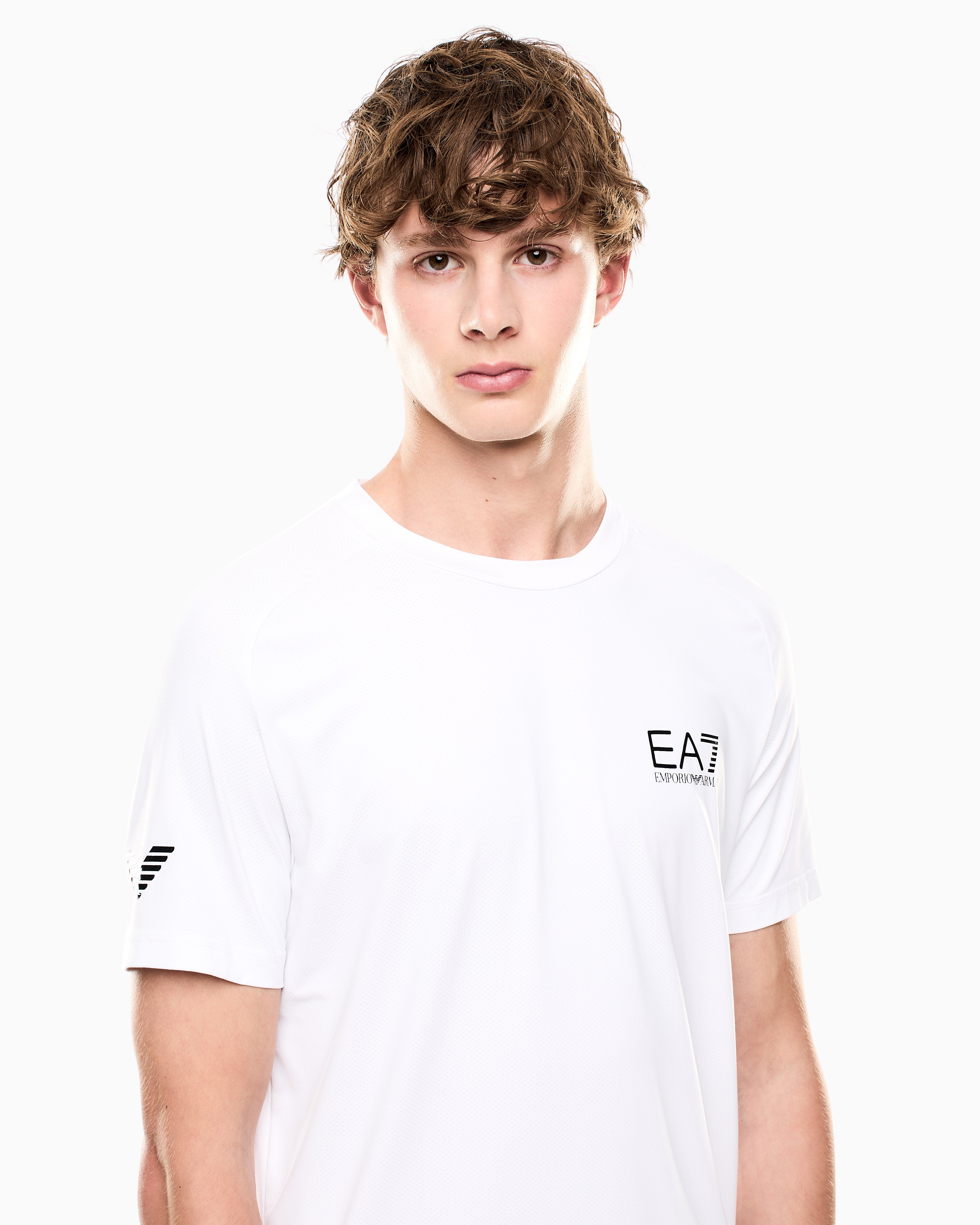 EA7 Breathable technical fabric Ventus7 shirt Tennis Pro