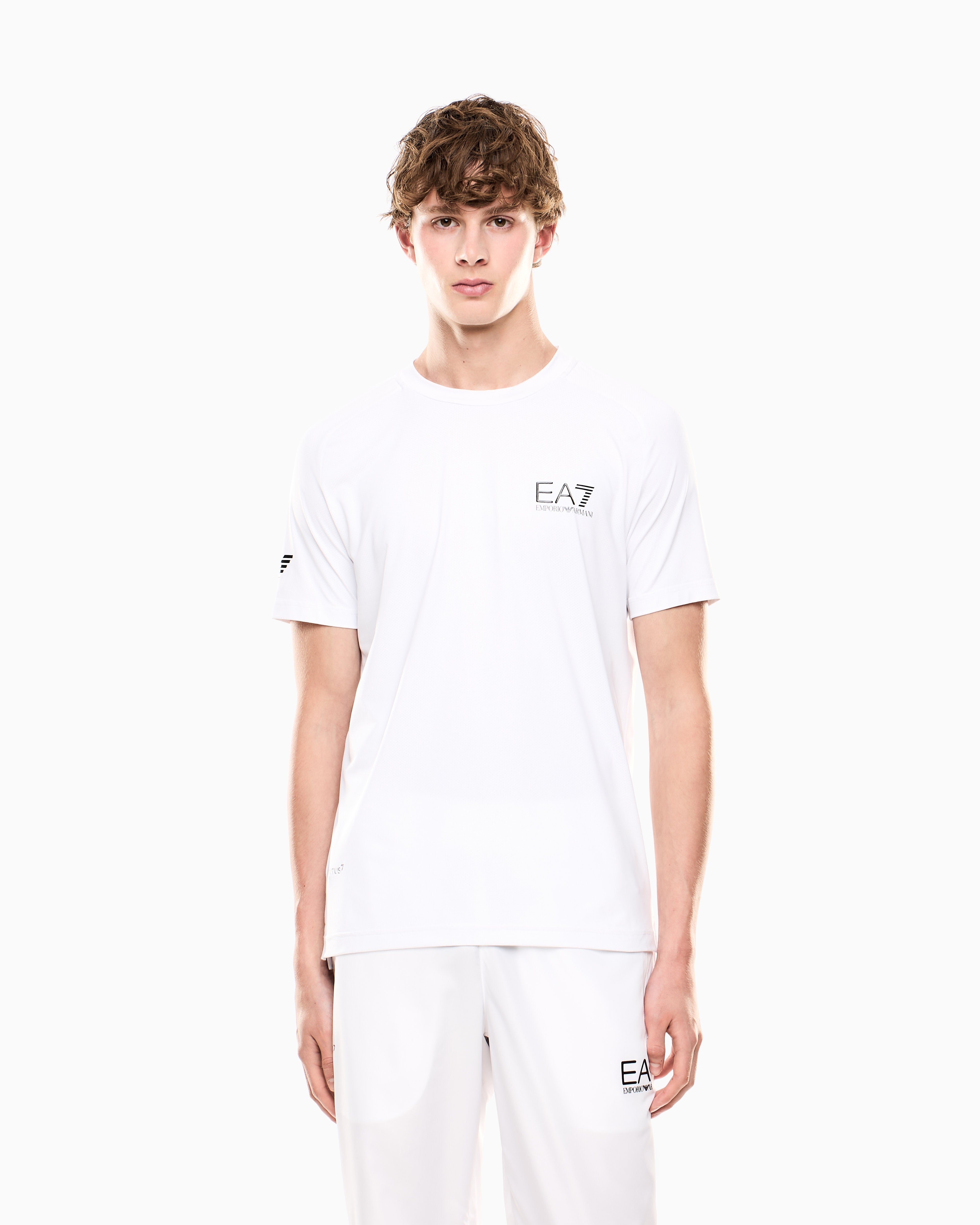 EA7 Breathable technical fabric Ventus7 shirt Tennis Pro