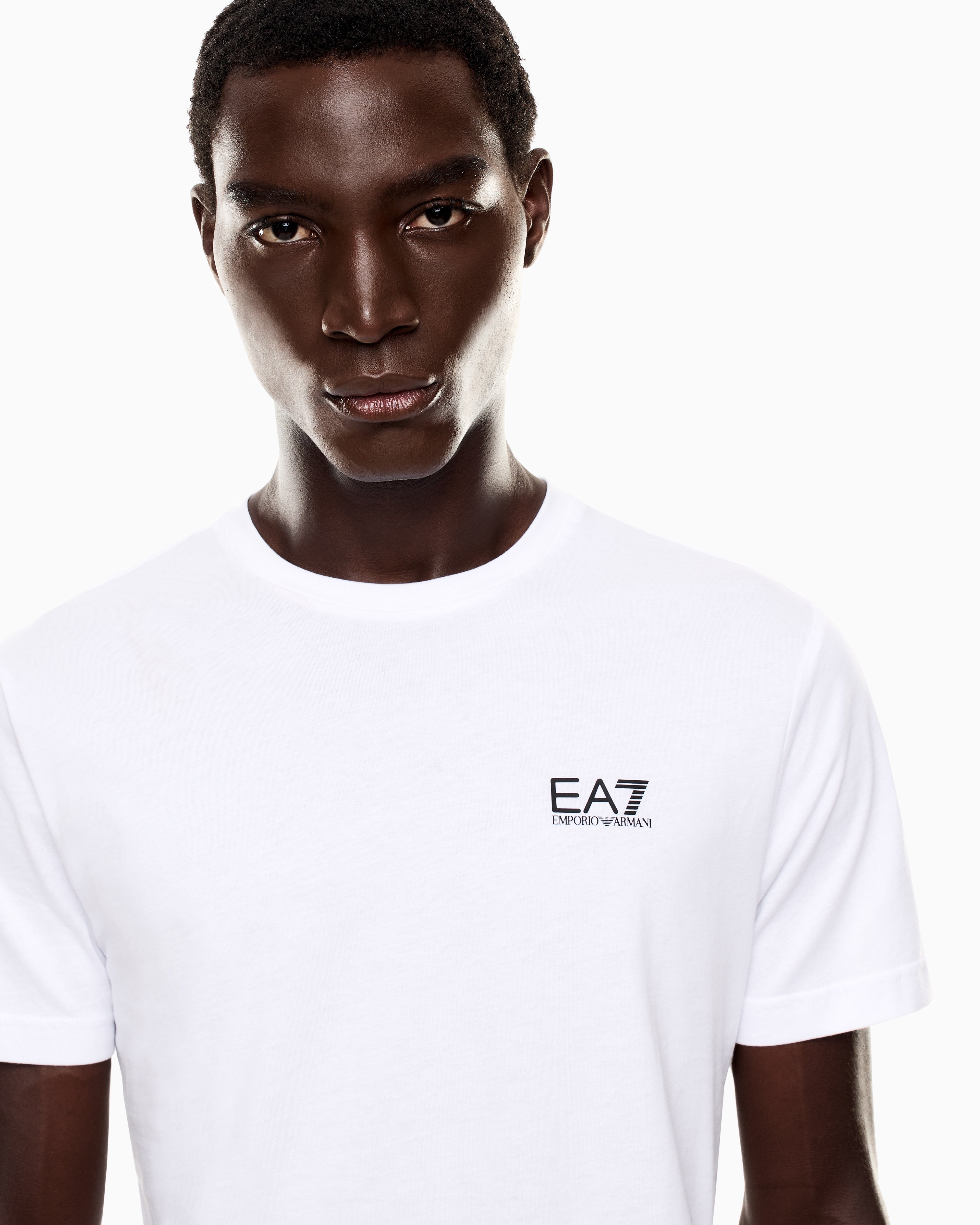 EA7 Pima cotton Core Identity T-shirt