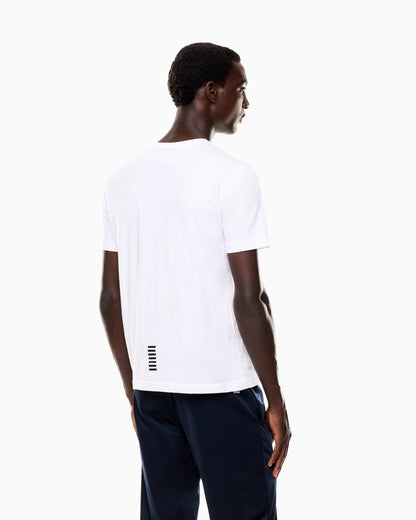 EA7 Pima cotton Core Identity T-shirt
