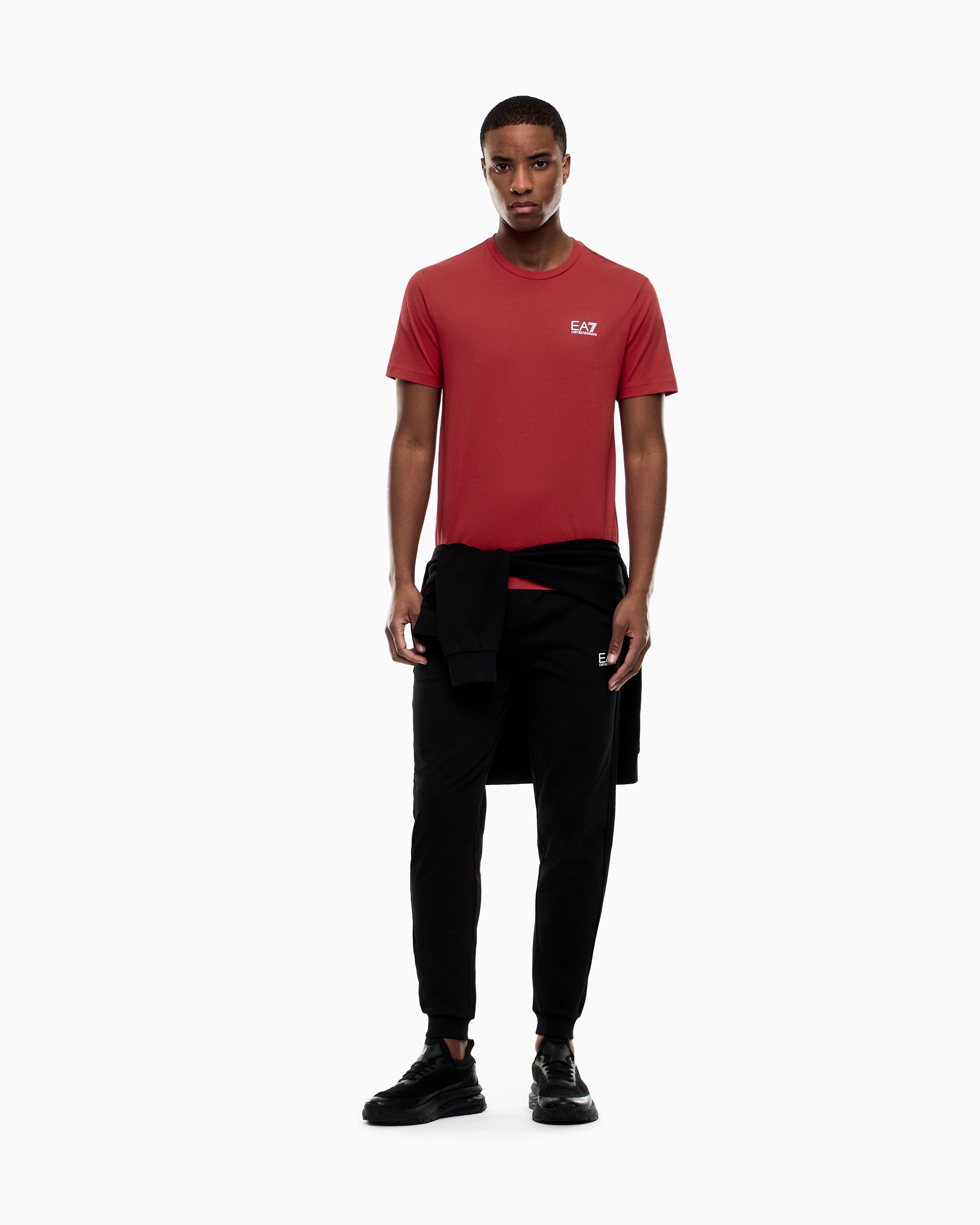 EA7 Pima cotton Core Identity T-shirt