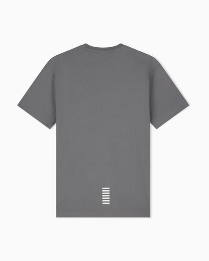 EA7 Cotton shirt in Pima jersey with crew neck Core Identity