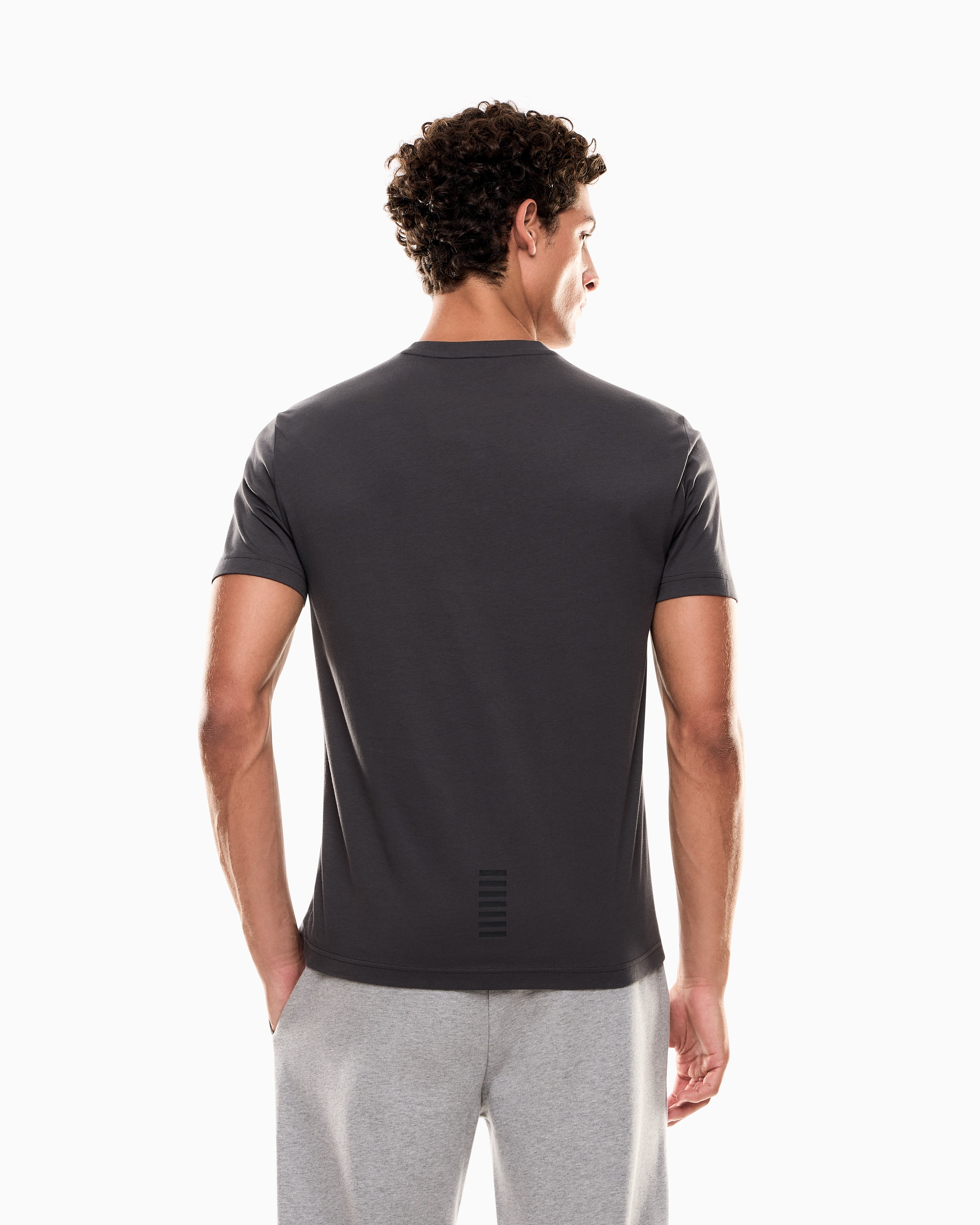 EA7 Pima cotton Core Identity T-shirt