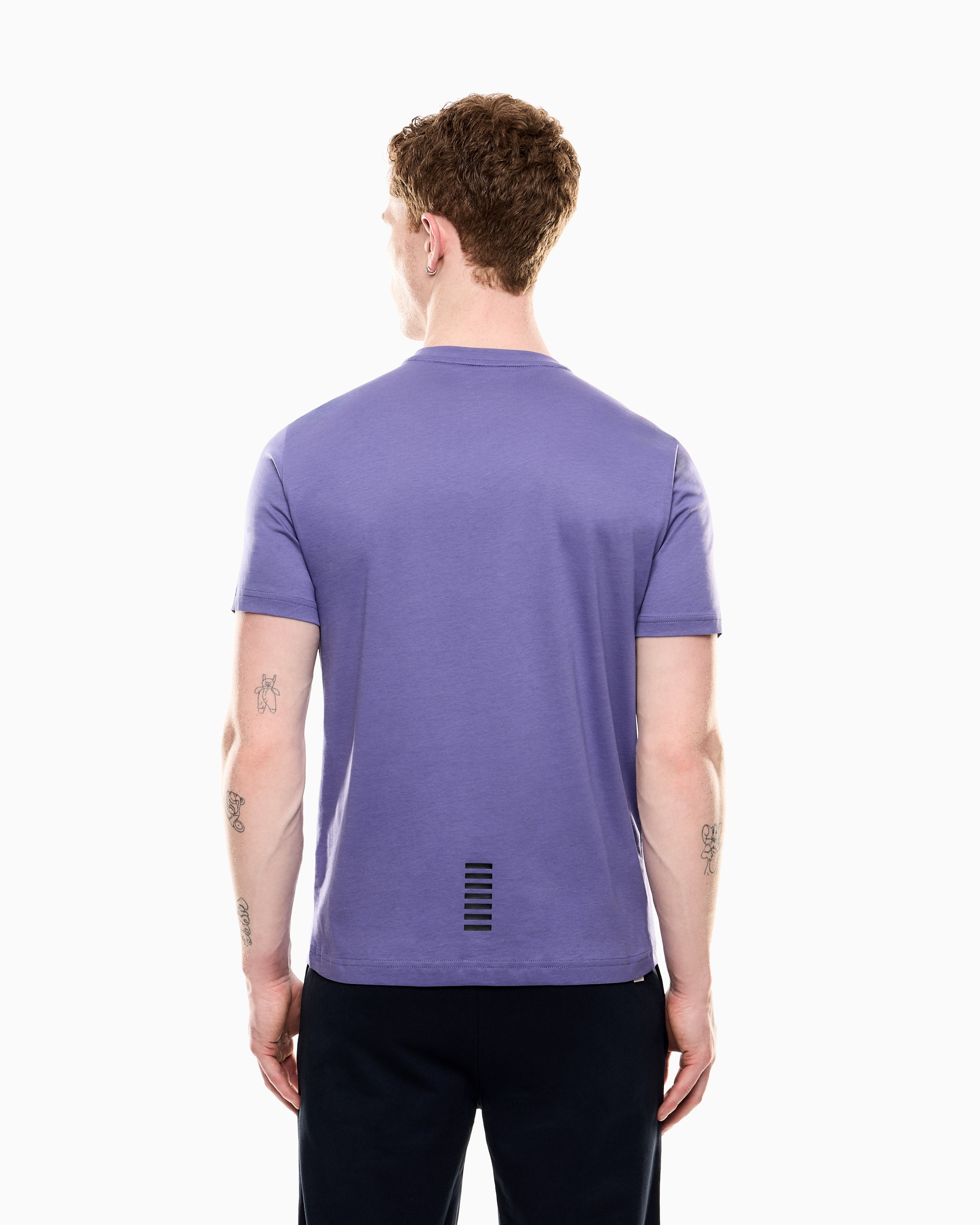 EA7 Pima cotton Core Identity T-shirt