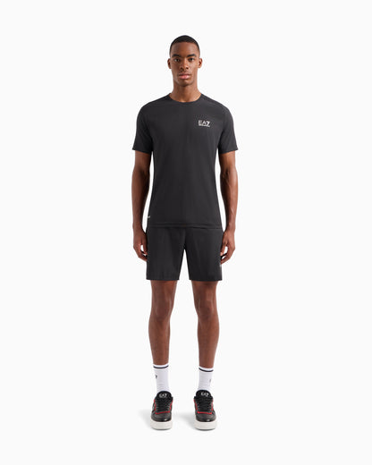 EA7 Dynamic Athlete T-shirt and shorts set in VENTUS7 technical fabric