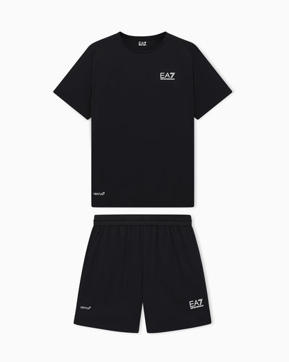 EA7 Ventus t-shirt and shorts set in technical fabric Ventus7