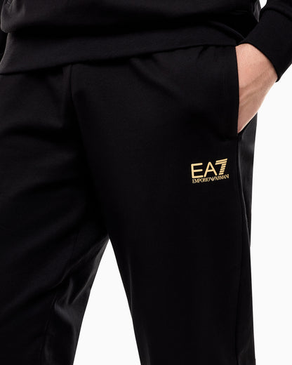 EA7 Cotton business suit with hoodie and joggers Core Identity