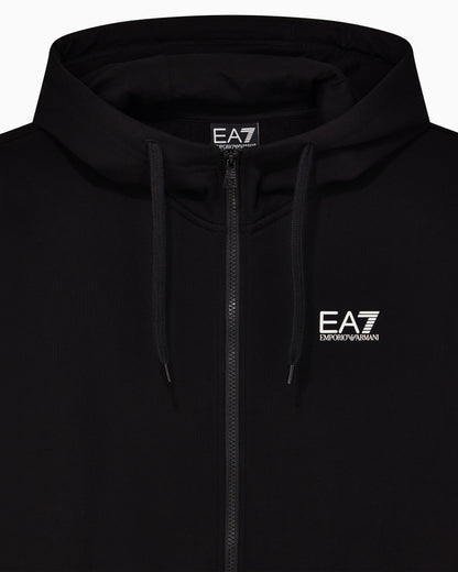 EA7 Suit tracksuit with hood and zip Core Identity