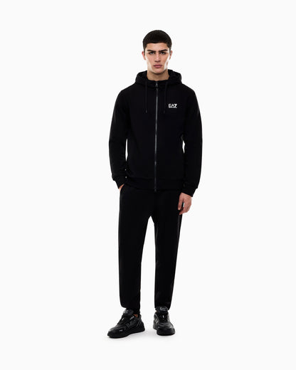 EA7 Suit tracksuit with hood and zip Core Identity