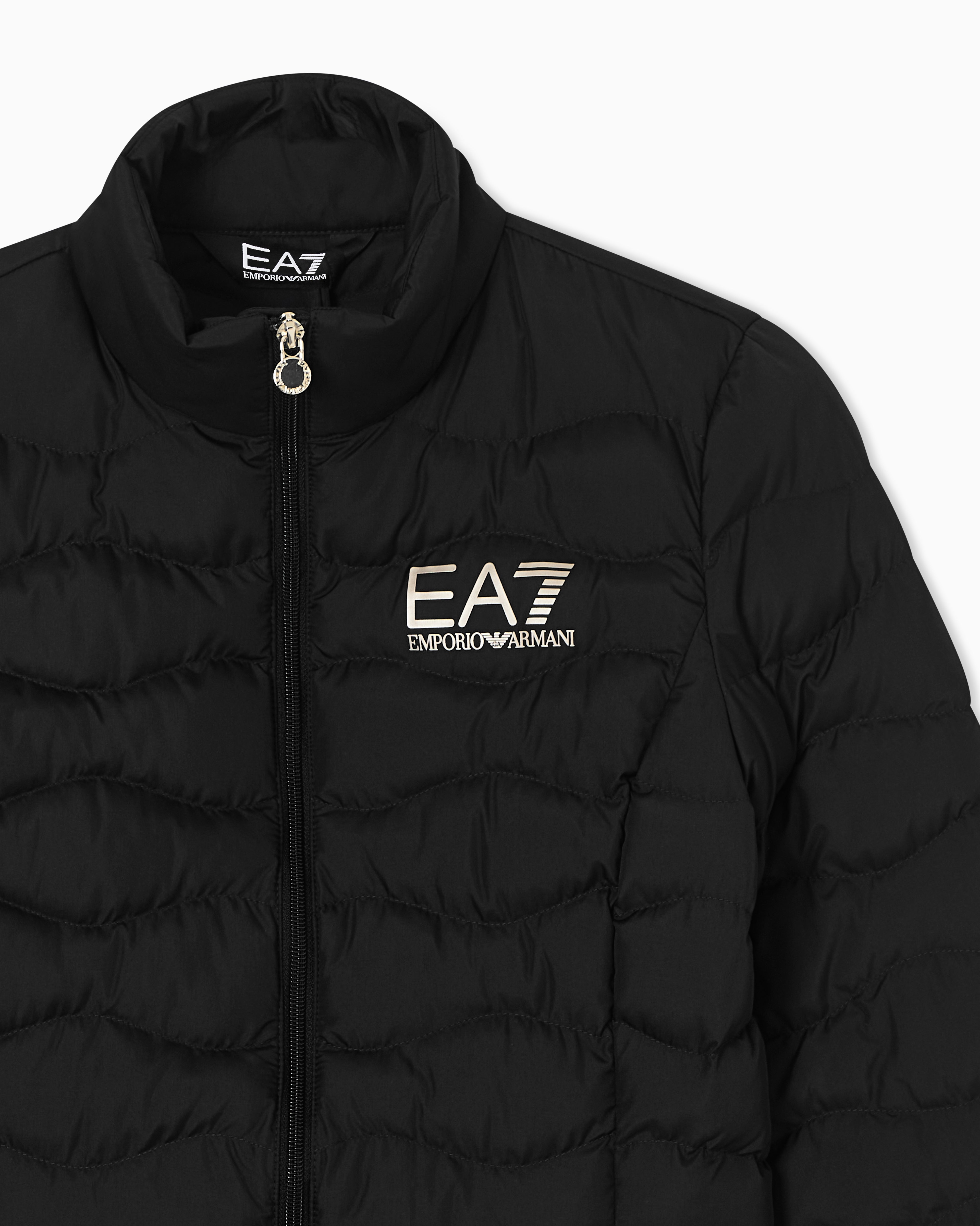 EA7 Windbreaker jacket with wavy striped quilting Core Lady