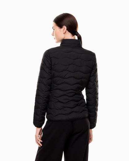 EA7 Windbreaker jacket with wavy striped quilting Core Lady