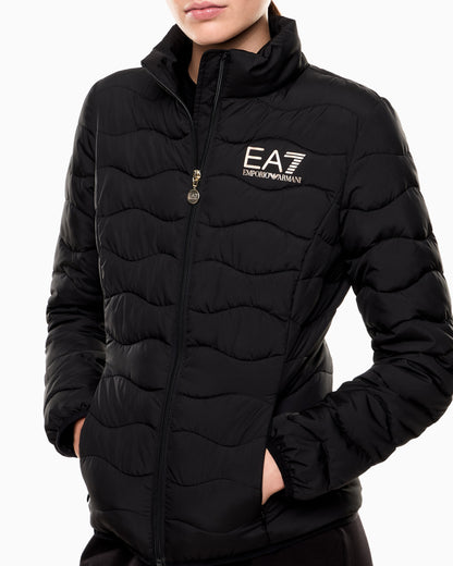 EA7 Windbreaker jacket with wavy striped quilting Core Lady