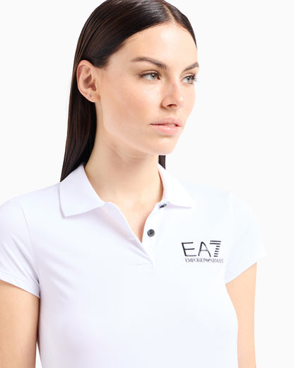 EA7 Tennis Pro polo shirt in VENTUS7 technical fabric