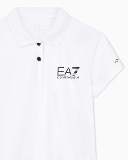 EA7 Ventus7 polo in breathable technical fabric Tennis Pro