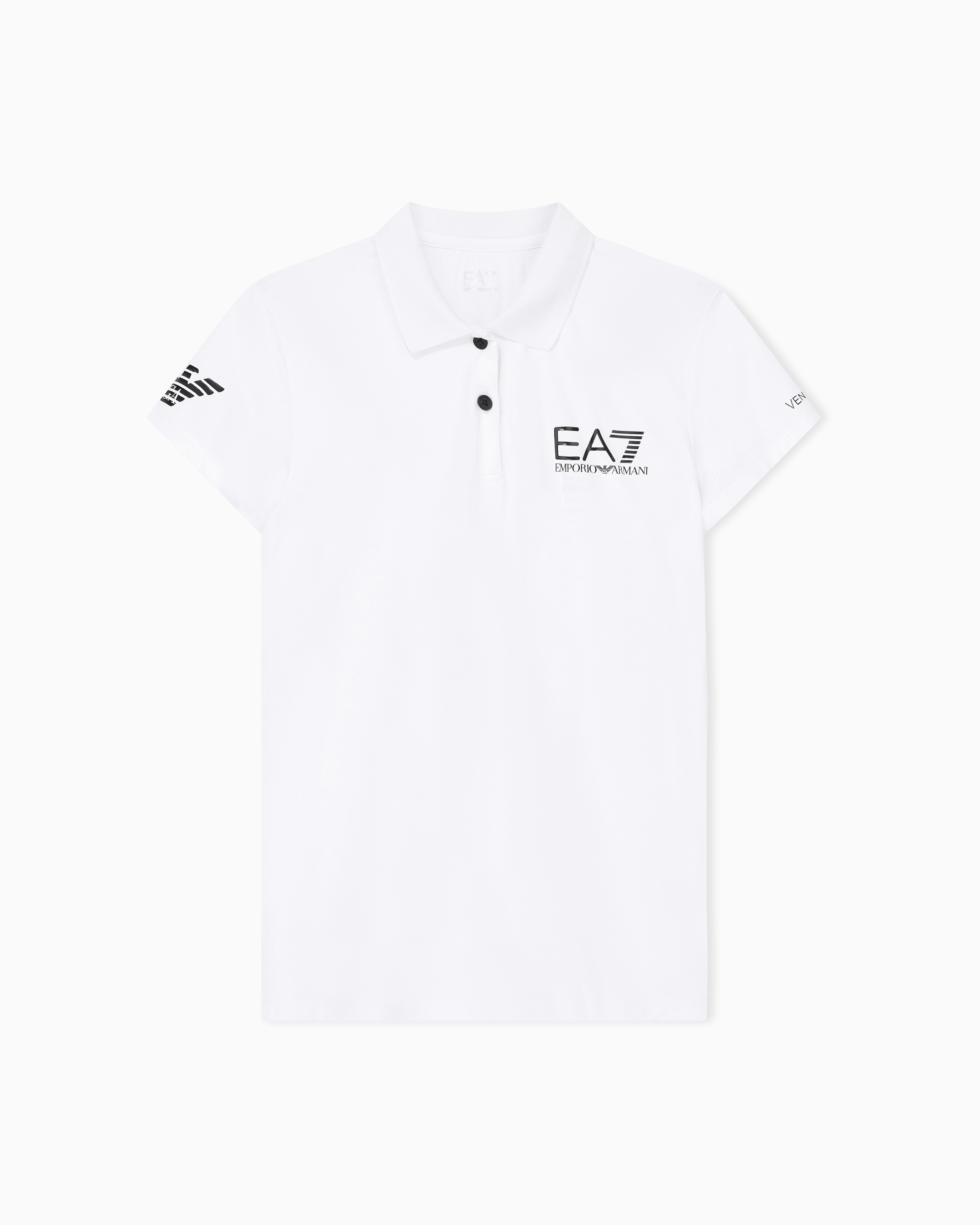 EA7 Ventus7 polo in breathable technical fabric Tennis Pro