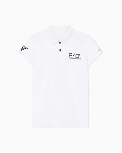 EA7 Ventus7 polo in breathable technical fabric Tennis Pro
