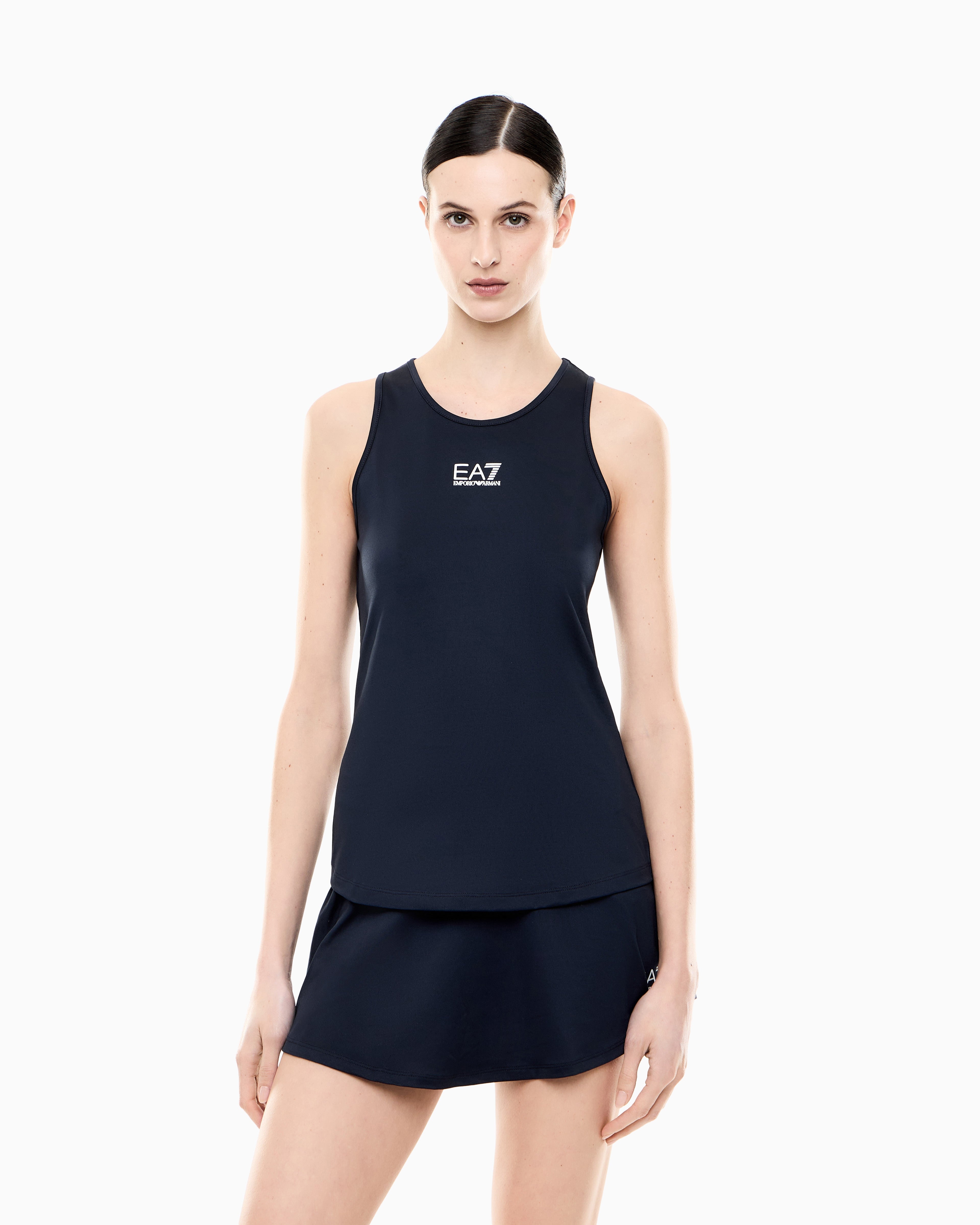 EA7 Breathable technical top with stretch for Tennis Pro