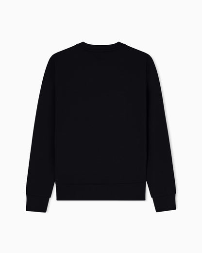 EA7 Stretch sweatshirt in a viscose blend with studs Evolution