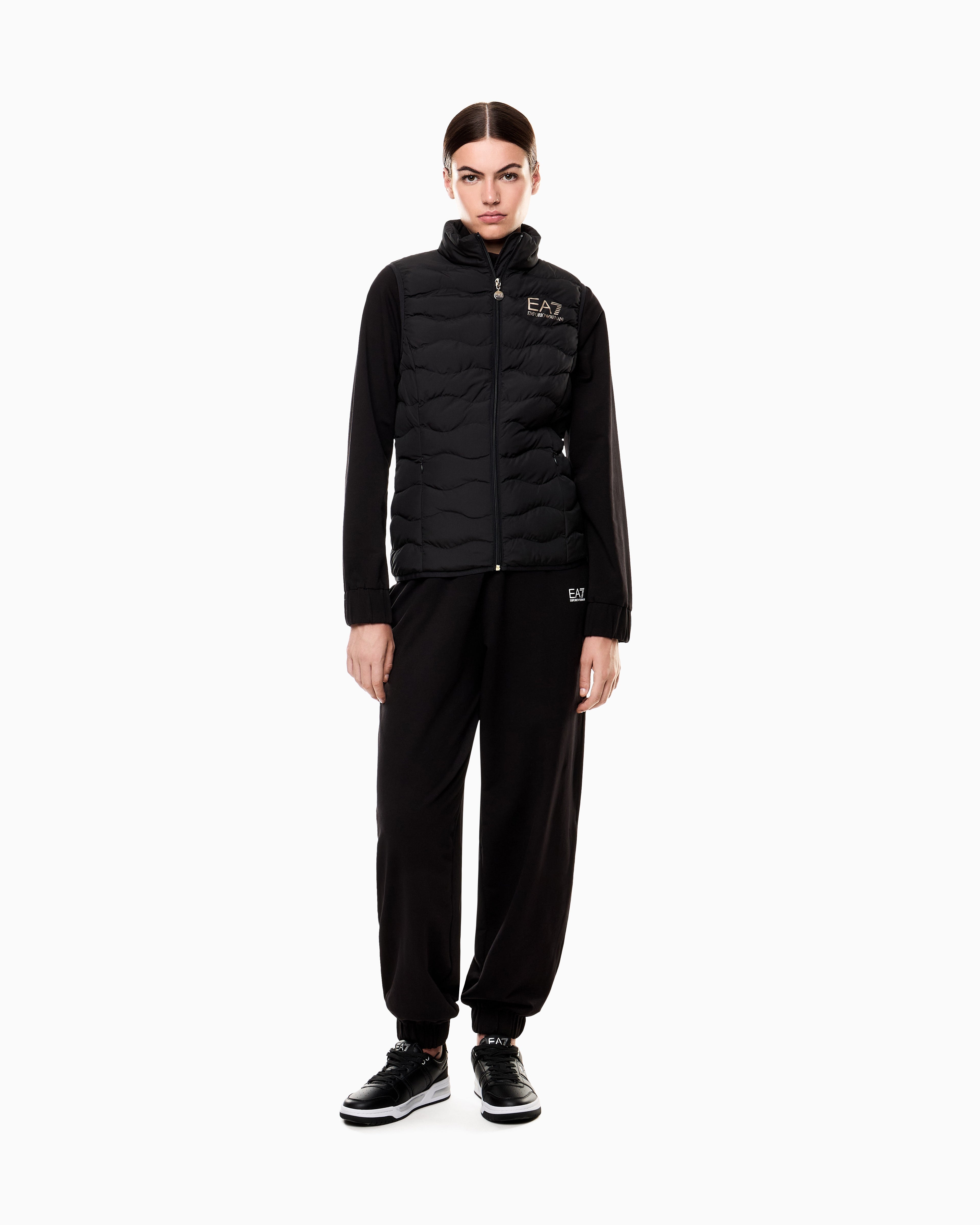 EA7 Core Lady nylon packable padded gilet
