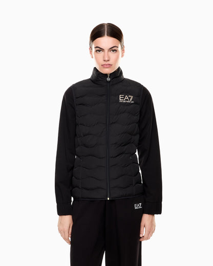 EA7 Core Lady nylon packable padded gilet
