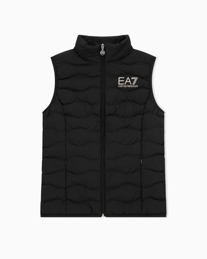 EA7 Core Lady nylon packable padded gilet