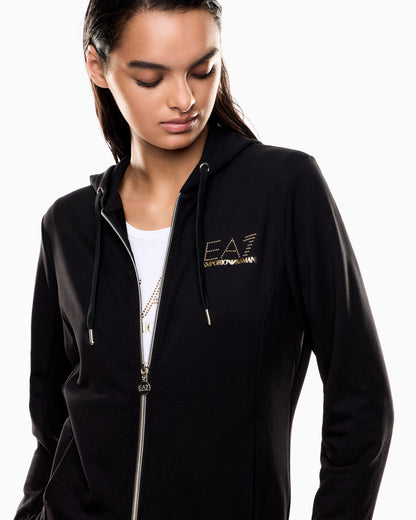 EA7 Stretch viscose-blend tracksuit