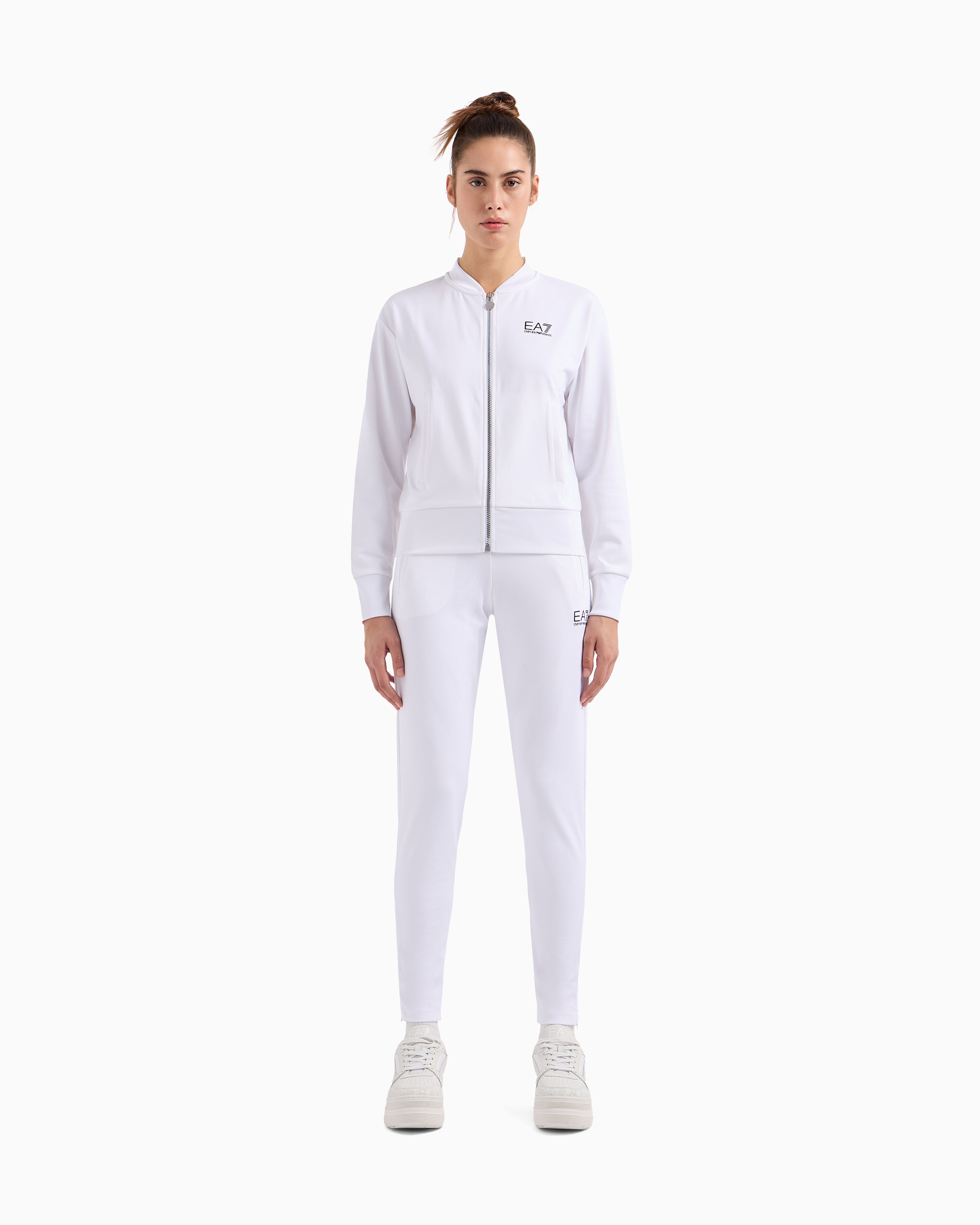 EA7 Ventus7 track suit with a baseball collar Tennis Pro