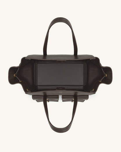Jw Pei Linda Tote Bag Dark Brown