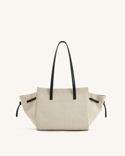 Jw Pei Linda Tote Bag Black Canvas