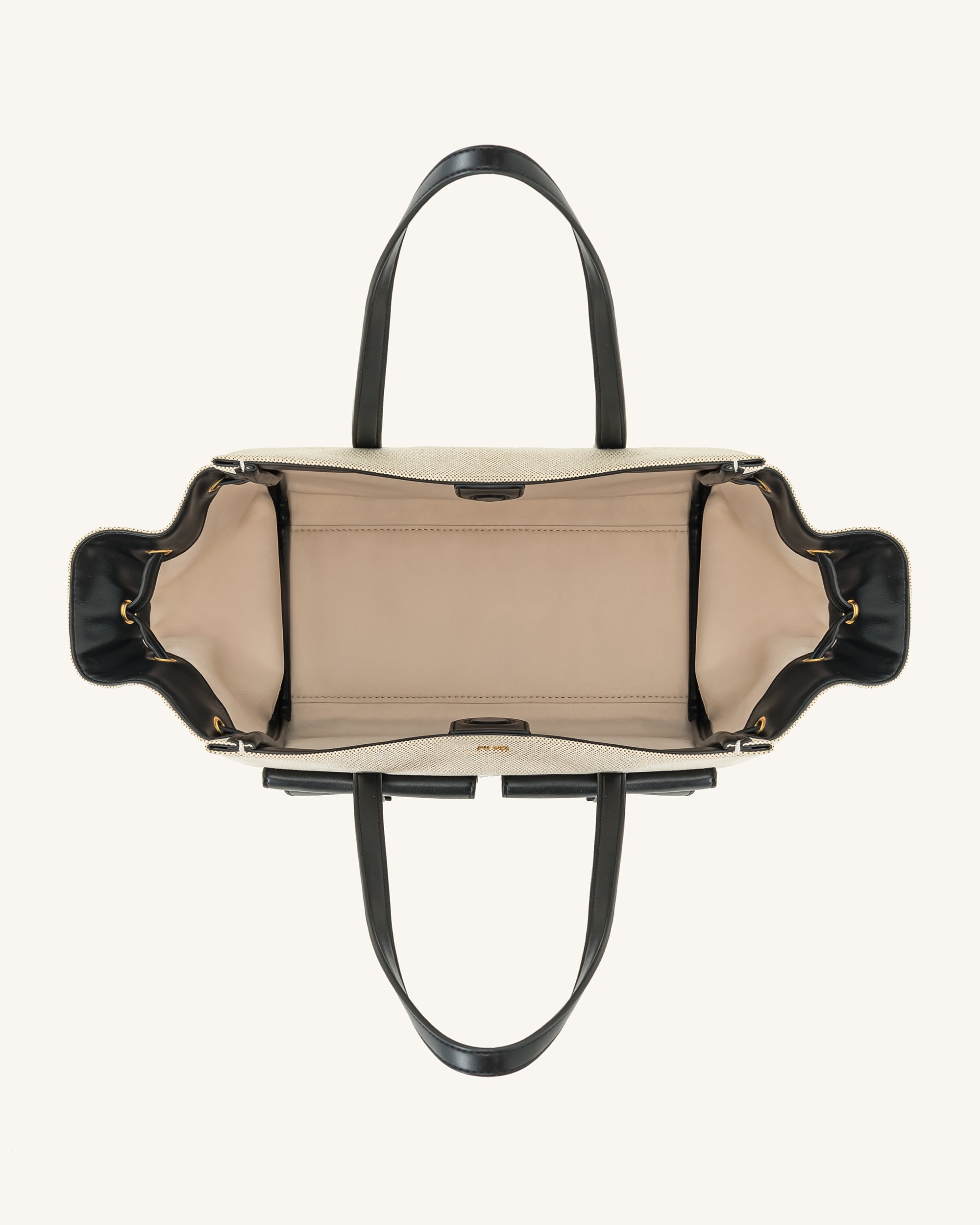 Jw Pei Linda Tote Bag Black Canvas